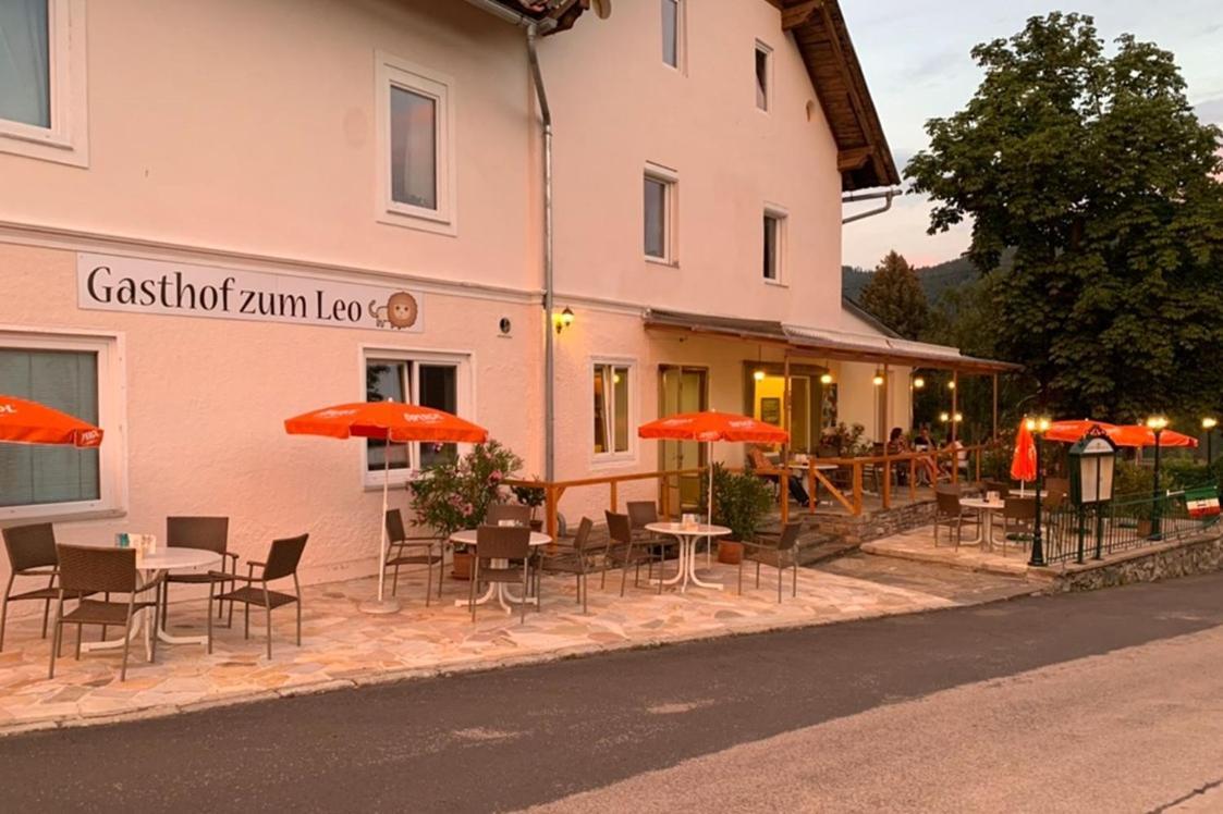 Gaestehaus Leo Bodensdorf Buitenkant foto